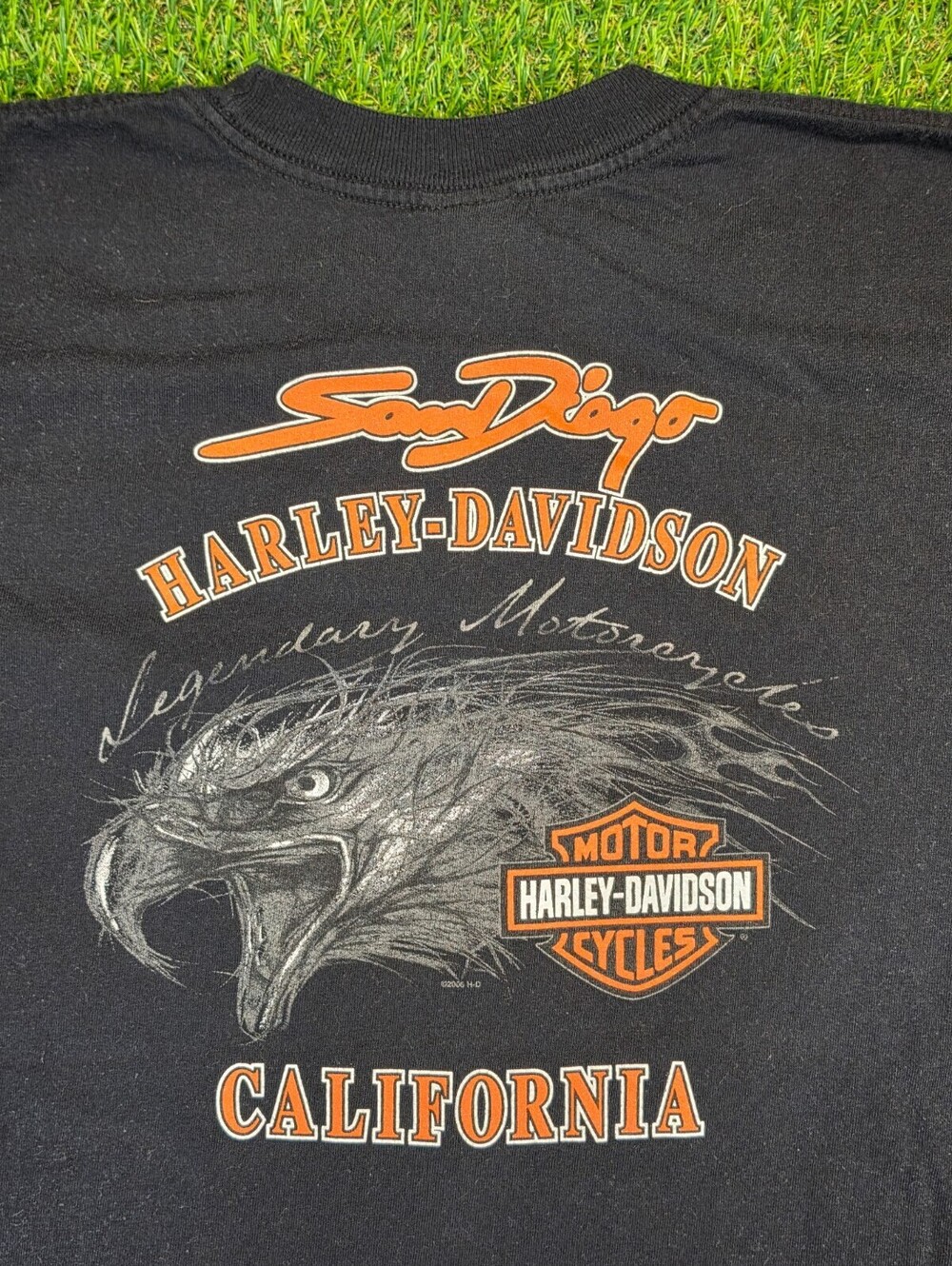 Harley-Davidson San Diego California Black Graphic T-Shirt,